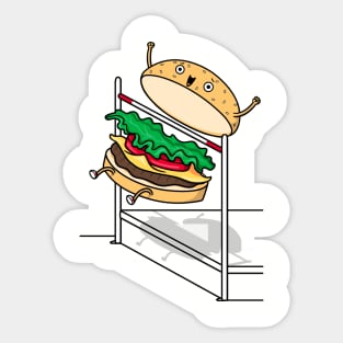 Burger Jump! Sticker